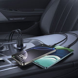 Baseus 12V 30W, USB-A + USB-C, Gotrip DP1, Black - C00072300123-00