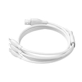 Cablu de date Baseus USB-C la Lightning la Micro-USB la USB-A, 1.3 m
