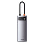 Hub Baseus Gleam 5-in-1, USB-C la 3x USB 3.0, USB-C PD 100W, HDMI