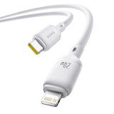 Cablu de date Baseus USB-C la Lightning, 1.0 m