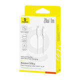 Cablu de date Baseus USB-C la Lightning, 1.0 m