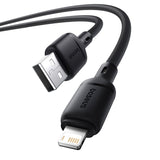 Cablu de date Baseus Lightning la USB-A, 2.0 m