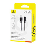 Cablu de date Baseus Lightning la USB-A, 2.0 m