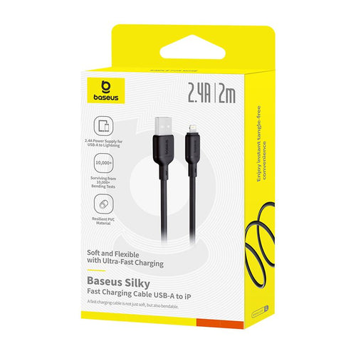 Cablu de date Baseus Lightning la USB-A, 2.0 m