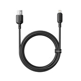 Cablu de date Baseus Lightning la USB-A, 1.0 m