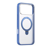 Husa cu inel Baseus compatibila cu iPhone 17, MagSafe/Magnetic, TPU, Alb
