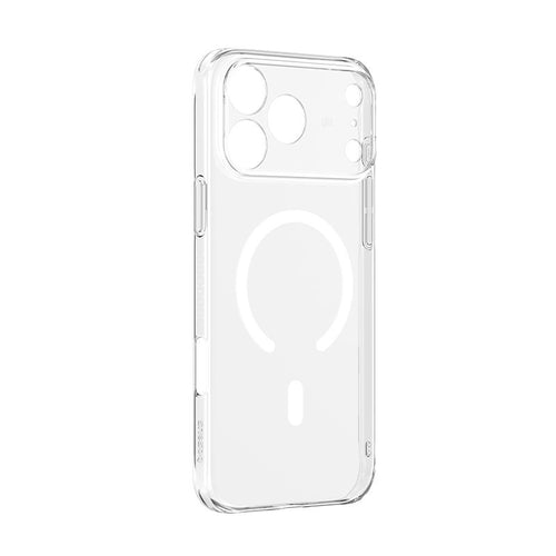 Husa Baseus compatibila cu iPhone 17, MagSafe/Magnetic, policarbonat, Transparent