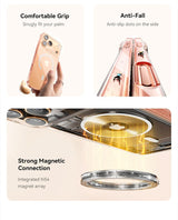 Husa Baseus compatibila cu iPhone 17 Pro Max, MagSafe/Magnetic, policarbonat, Transparent