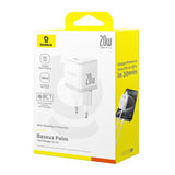 Incarcator Baseus 20W USB-C, cu cablu USB-C la Lightning inclus e0116400