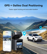 Camera Auto DVR Baseus PrimeTrip VD1 Dual, 3K+1080P, GPS, Wi-Fi, Negru