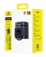 Camera auto DVR Baseus PrimeTrip VD1 Pro Dual 4K, GPS, Wi-Fi, Negru
