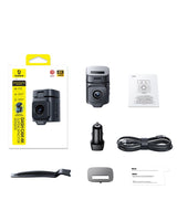 Camera auto DVR Baseus PrimeTrip VD1 Pro Dual 4K, GPS, Wi-Fi, Negru