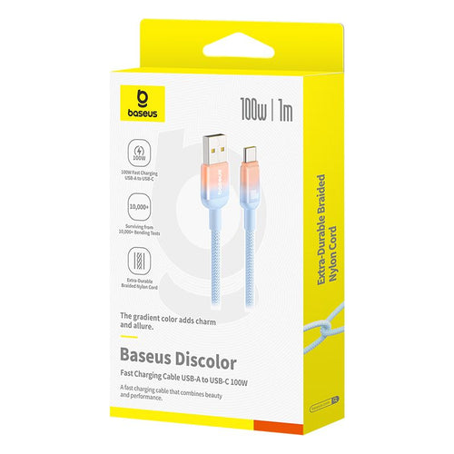 Cablu de date Baseus USB-C la USB-A, 1.0 m