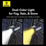 Suport bicicleta/motocicleta Baseus PrimeTrip 2-in-1 cu lumina LED – negru (C12569000121-00)