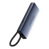 Hub Baseus UltraJoy 4-in-1, USB-A la 3x USB 3.0, USB-C, RJ45