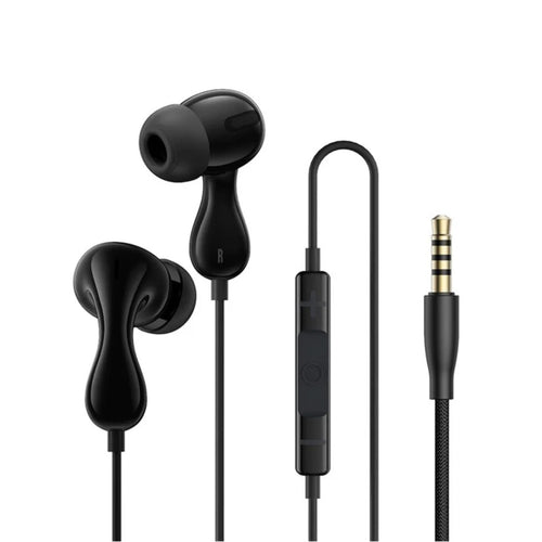 Căști Baseus Encok HZ20 cu jack 3.5mm, Negre