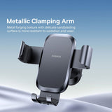 Suport auto Baseus Metal Age Go, cu prindere pe grila ventilatie, negru
