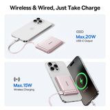Baterie Externa Baseus Picogo, 5000mAh, 20W, MagSafe, Qi2