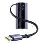 Baseus Baterie Externa 10000mAh, 100W + Built-In Type-C Cable, Energeek GR11 Gri - E0027A01
