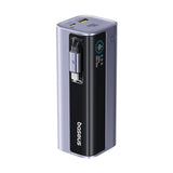 Baseus Baterie Externa 10000mAh, 100W + Built-In Type-C Cable, Energeek GR11 Gri - E0027A01