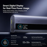 Baseus Baterie Externa 10000mAh, 100W + Built-In Type-C Cable, Energeek GR11 Gri - E0027A01