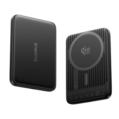 Baterie externa wireless Baseus PicoGo Air AM71 Qi2.2 Magnetic, 10000 mAh, 30W, Neagra