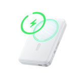 Baterie externa Baseus EnerFill FM11 Magnetic 10000 mAh 30W, Alba