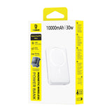 Baterie externa Baseus EnerFill FM11 Magnetic 10000 mAh 30W, Alba