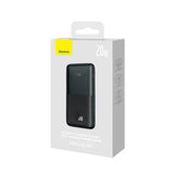 Baseus Baterie Externa 10000mAh 20W, Bipow Pro Negru - Ppbd040201