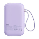 Baseus Baterie Externa 20000mAh, 30W + Cabluri Integrate 2C, Qpow 2 Albastru - P10055009313-00