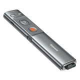 Telecomandă presenter multifuncțională Baseus cu laser roșu, pentru PC / Tabletă, Gri