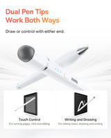 Stylus 2in1 Baseus Wise Writing HN1 pentru Huawei si Xiaomi, alb