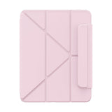 Husa Baseus compatibila cu iPad Pro 13" 2024, MagSafe/Magnetic, policarbonat, TPU, Roz