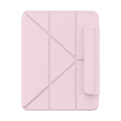 Husa Baseus compatibila cu iPad Pro 13" 2024, MagSafe/Magnetic, policarbonat, TPU, Roz