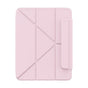 Husa Baseus compatibila cu iPad Pro 13" 2024, MagSafe/Magnetic, policarbonat, TPU, Roz