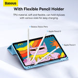 Husa Baseus compatibila cu iPad Pro 11" 2018, iPad Pro 11" 2020, MagSafe/Magnetic, policarbonat, TPU, Negru