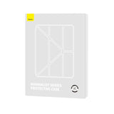 Husa Baseus compatibila cu iPad Pro 11" 2018, iPad Pro 11" 2020, MagSafe/Magnetic, policarbonat, TPU, Negru