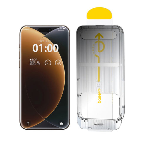 Folie de protectie Sticla securizata Baseus compatibila cu iPhone 17