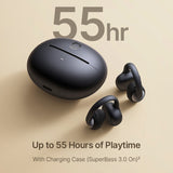 Căști Bluetooth Baseus Bowie MC2 Open-ear TWS, Negre