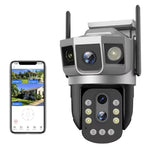 Camera supraveghere exterior Smart, PTZ, WiFi, 4MP, zoom optic 10×, V380 Pro - SC23-W-DL