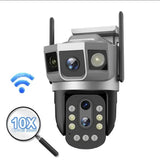 Camera supraveghere exterior Smart, PTZ, WiFi, 4MP, zoom optic 10×, V380 Pro - SC23-W-DL
