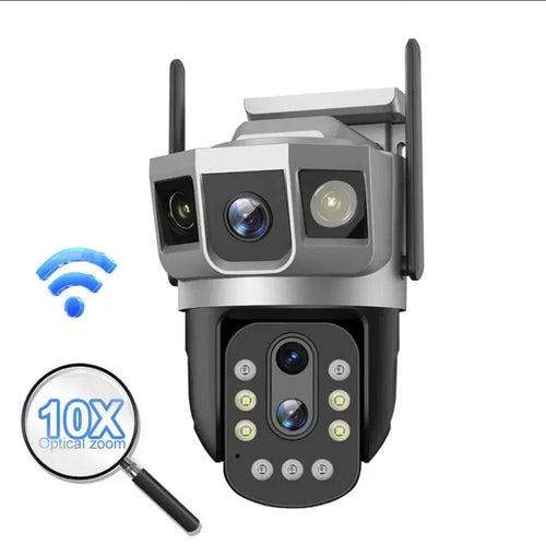 Camera supraveghere exterior Smart, PTZ, WiFi, 4MP, zoom optic 10×, V380 Pro - SC23-W-DL