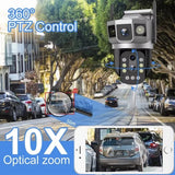 Camera supraveghere exterior Smart, PTZ, WiFi, 4MP, zoom optic 10×, V380 Pro - SC23-W-DL