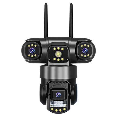 Camera supraveghere exterior Smart PTZ Wi-Fi 6MP V380 Pro - SC28-W