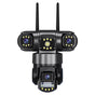 Camera supraveghere exterior Smart PTZ Wi-Fi 6MP V380 Pro - SC28-W