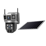 Camera de supraveghere outdoor solara PTZ WiFi, 4MP, V380 Pro – VTS02-W