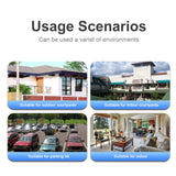 Camera supraveghere exterior, Solar, 4G SIM, PTZ, 3MP, V380 Pro - VTS02-G-EU