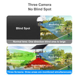Camera de supraveghere outdoor solara PTZ WiFi, 4MP, V380 Pro – VTS02-W