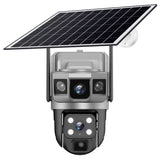 Camera de supraveghere outdoor solara PTZ WiFi, 4MP, V380 Pro – VTS02-W