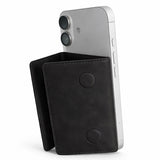 Husa tip carte compatibila cu iPhone 13, iPhone 13 Pro, MagSafe/Magnetic, piele ecologica, Albastru